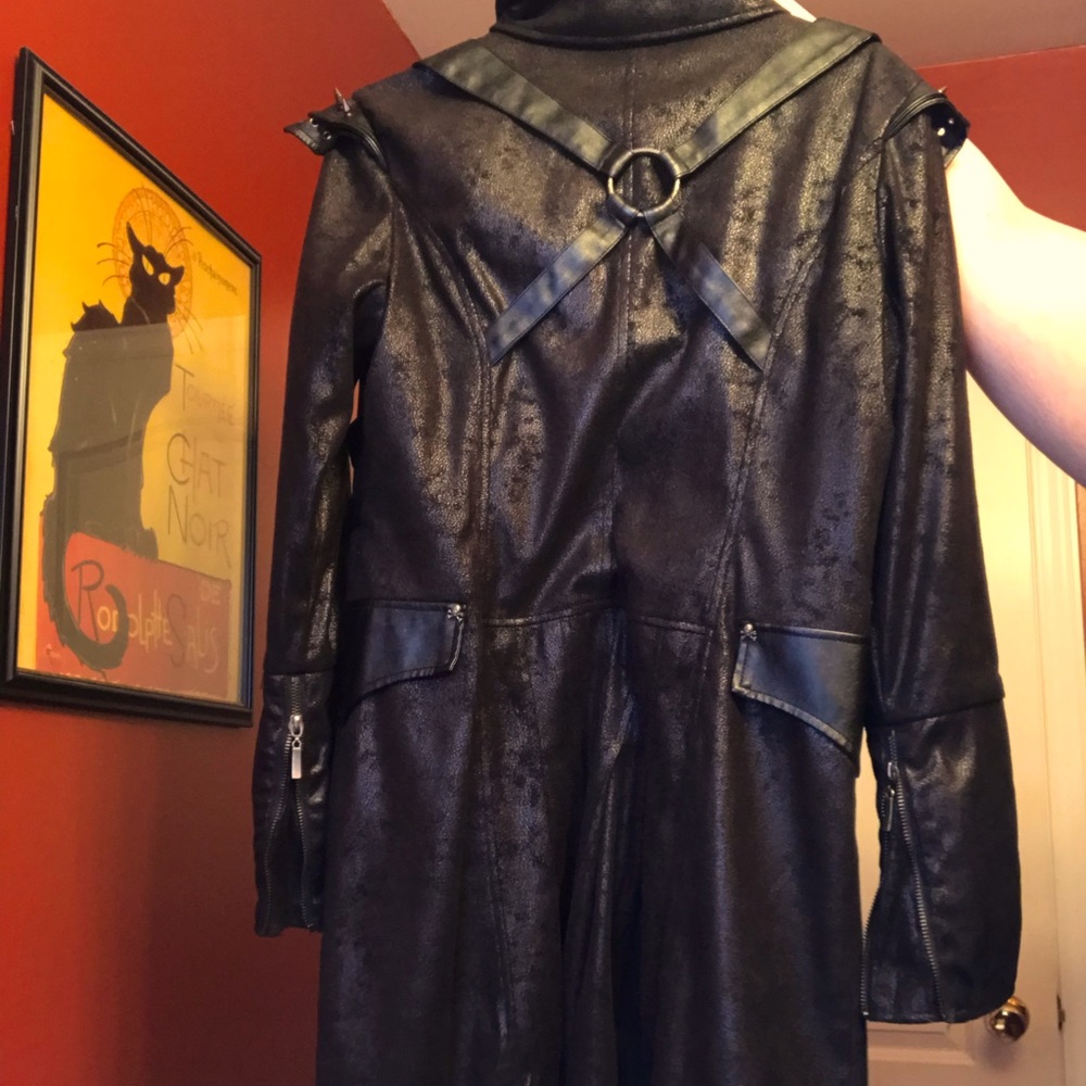 Gently used punk rave jacket